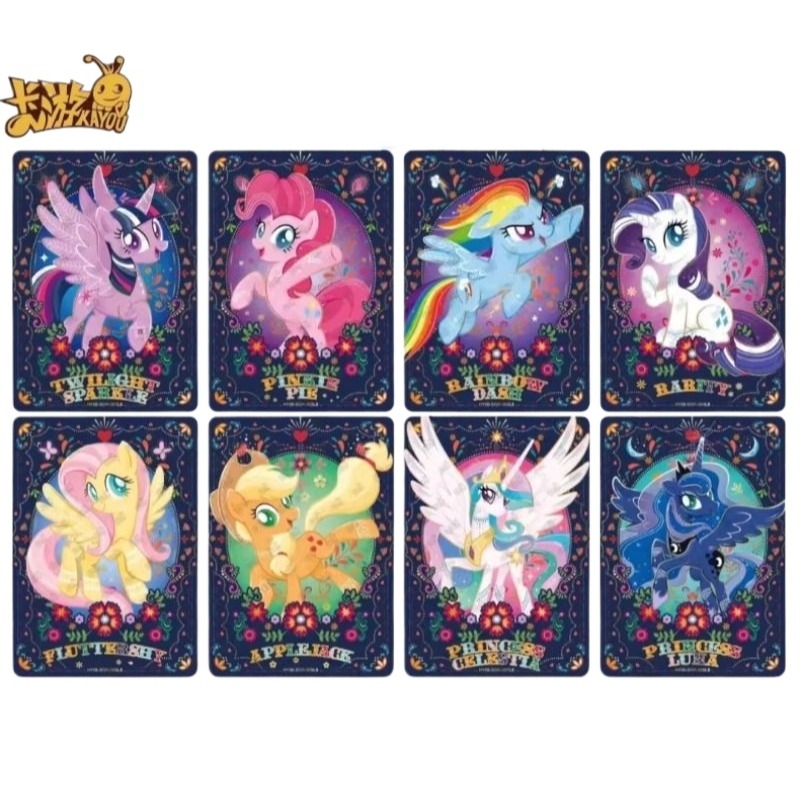 正版小马卡片辉月包第六弹sgr卡片柔柔碧琪珍奇辉月6sgr全套单卖