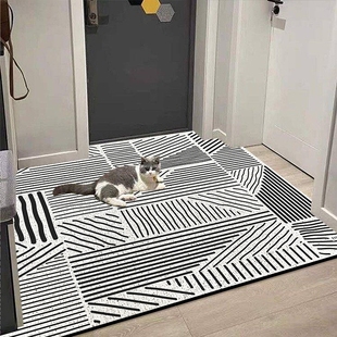 新款 入户门地垫丝圈门口加厚防滑脚垫进门玄关地毯可裁剪耐脏门垫