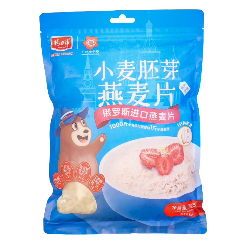 精力沛俄罗斯纯燕麦片718g