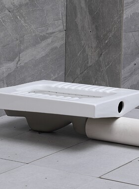 四爪鹰卫浴侧排水蹲便器