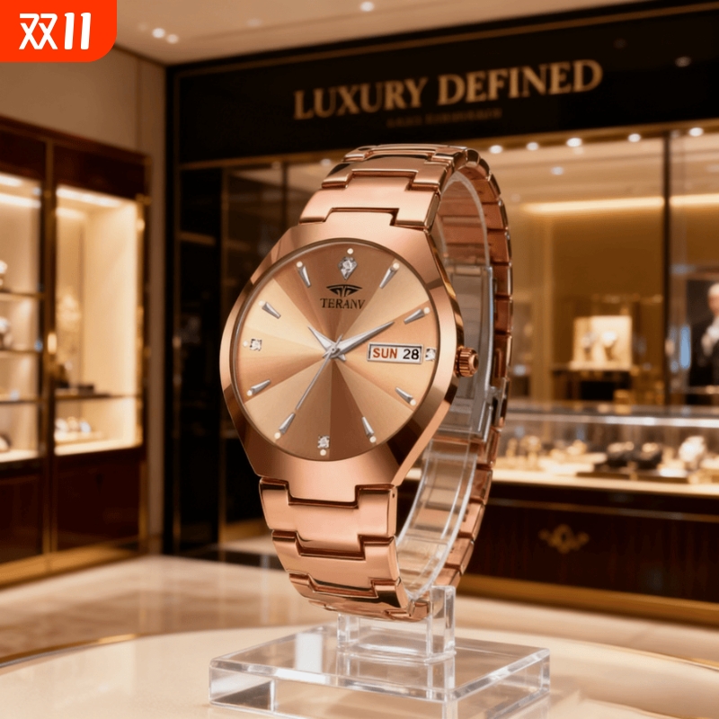 品牌正品手表男概念男士非机械表男款高级感学生运动男表潮腕表男