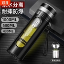 高档玻璃杯男士 茶水分离泡茶个人专用耐热防摔大容量双层隔热水杯