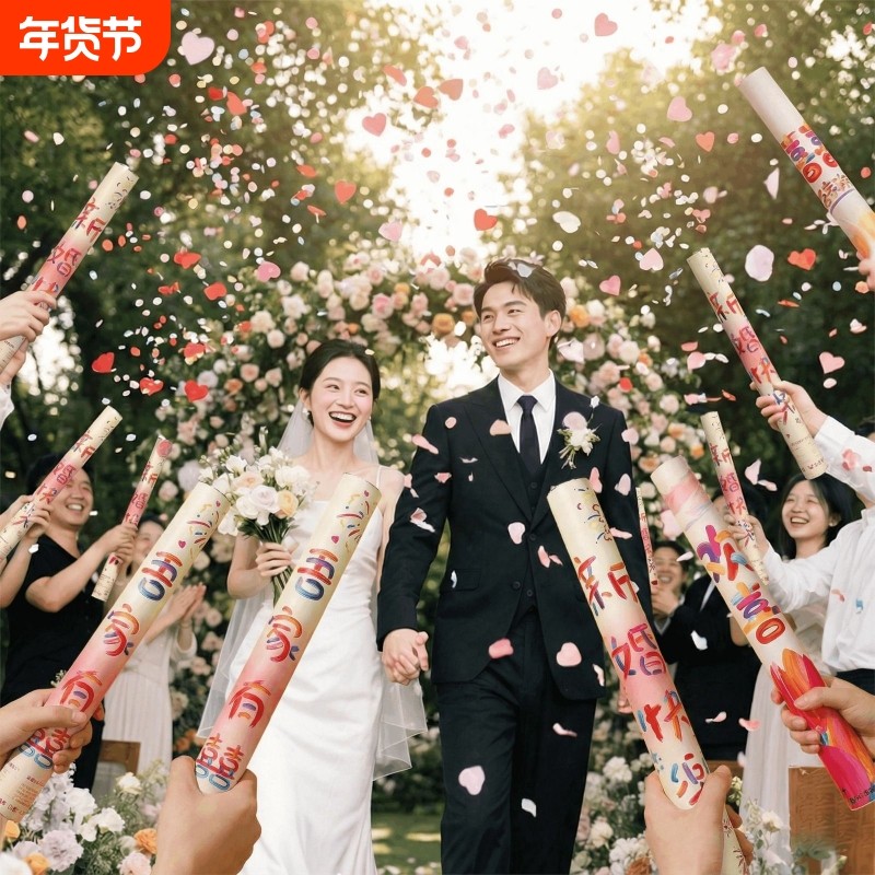 结婚礼炮礼花婚礼专用礼花筒婚庆礼炮筒喷花筒结婚用品大全手持,节庆用品/礼品,礼花/礼炮,淘宝优惠券,粉丝福利购,淘宝优惠卷