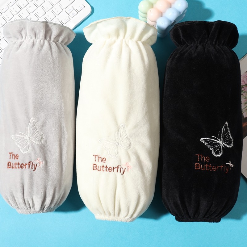 袖套女加长防脏护袖秋冬季韩版宽松绒布袖头办公成人学生工作袖套,家庭/个人清洁工具,袖套,淘宝优惠券,粉丝福利购,淘宝优惠卷