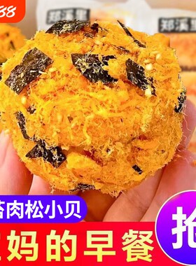 肉松小贝面包整箱早餐夹心泡芙蛋糕点心零食休闲食品小吃海苔代餐