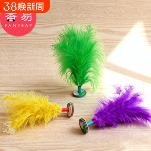 毽子D1vo001-儿童健身训练花毽耐踢毛键子毽球小学生羽毛键子