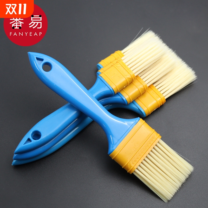 油漆刷A1pf0-油漆工具刷子毛刷家用刷漆清洁刷子塑料柄油漆毛刷