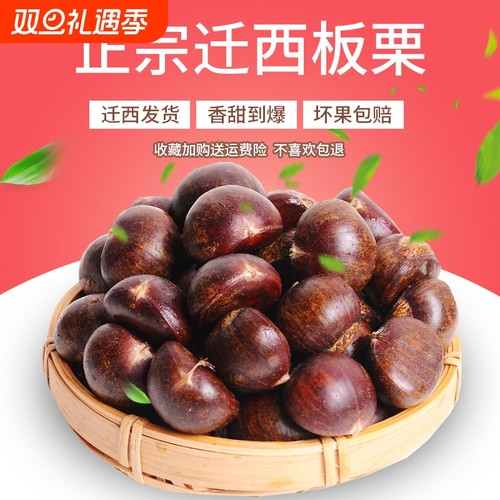 2025新货正宗迁西板栗生新鲜栗子生鲜迁西生栗子大油栗小唐山板粟