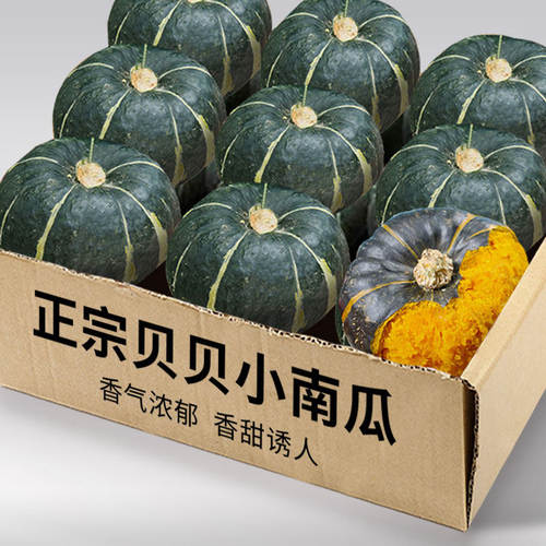 新鲜贝贝南瓜板栗味粉糯香甜
