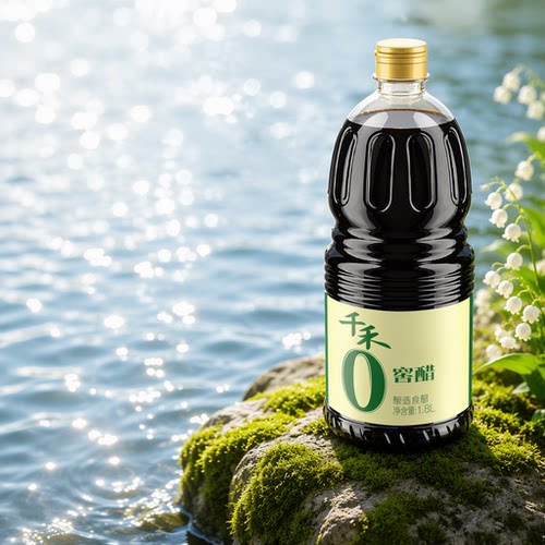 千禾窖醋1.8L整箱批发配料简单固体发酵食醋蘸点凉拌烹饪大瓶实惠