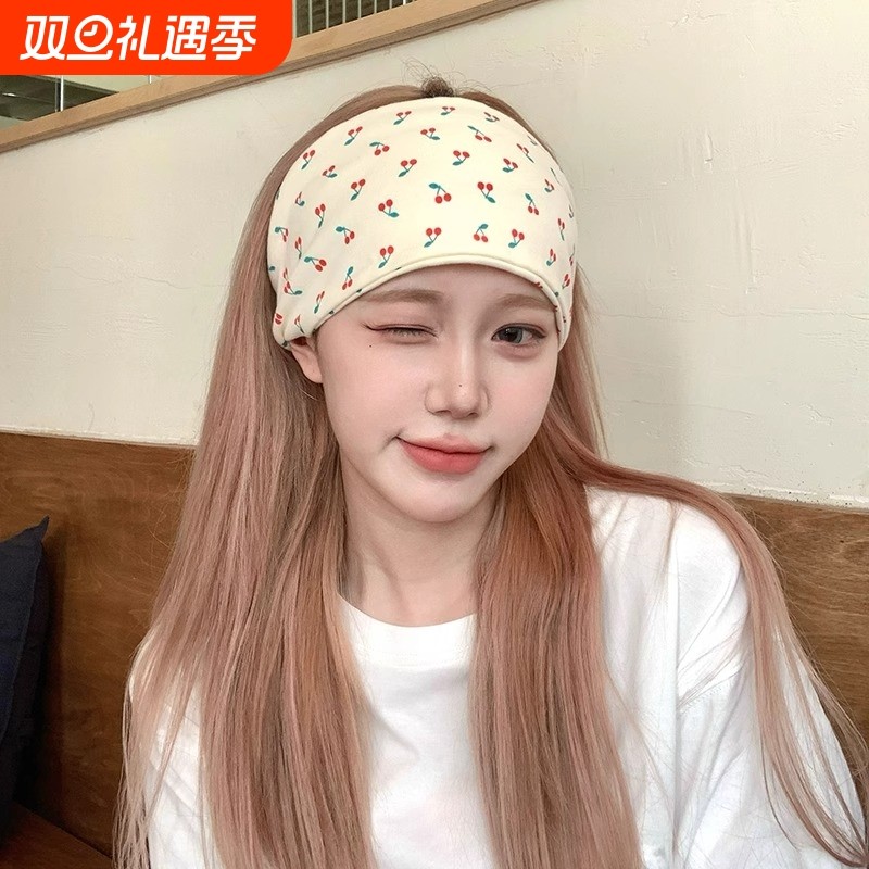 产妇孕妇发带网红头巾帽子月子透气产后防风秋冬护额头薄款发带
