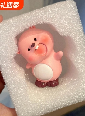 loopy歪头杀开心日常露比海狸手办公仔桌面摆件礼物女可指定