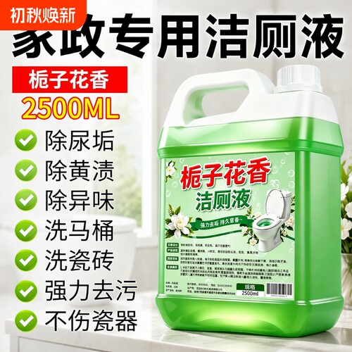 洁厕灵马桶清洁剂栀子花香洁厕液