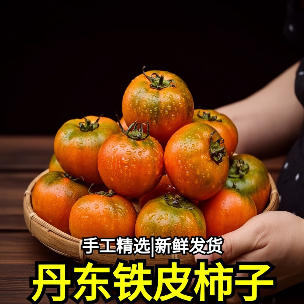 顺丰包邮铁皮草莓柿子新鲜当季西红柿生吃水果东北番茄自然熟碱地
