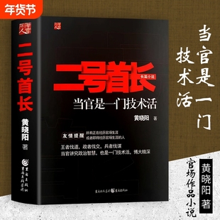 全新正版《二号首长1》当官是一门技术活权力博弈的隐秘逻辑小说秘书