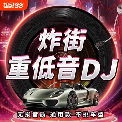 2025重低音DJ舞曲车载音乐u盘抖音新歌中文热门dj劲爆嗨曲MP4优盘
