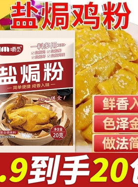 盐焗鸡粉家用腌料专用椒盐粉料煎炸粉蒜蓉酱手撕鸡调味料调味包