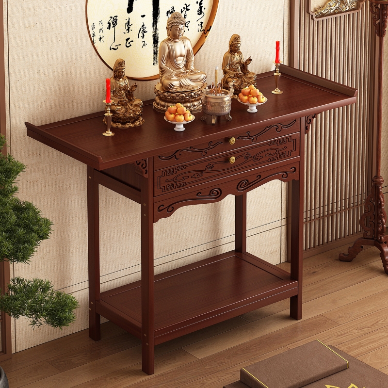 神桌供桌香案神像柜香桌小贡台条案财神爷桌贡台桌佛像柜供奉香台