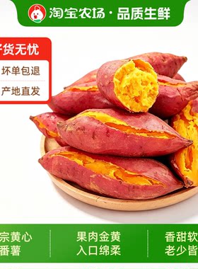 26年蜜薯沙地糖心红心地瓜农家自种黄心番薯西瓜红新鲜鲜红薯板栗