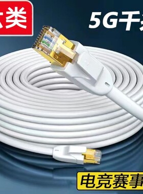 成品网线带水晶头电视机顶盒网络线电脑宽带连接线家用空内外网线