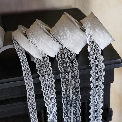 九霞彩带复古蕾丝发饰蝴蝶结diy