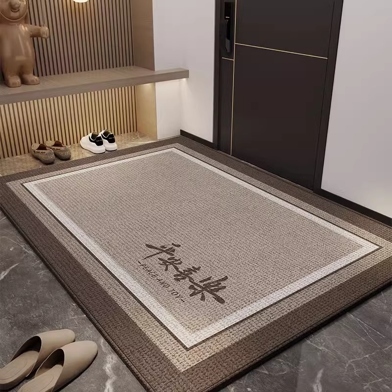 高级轻奢比利时绒入户地垫