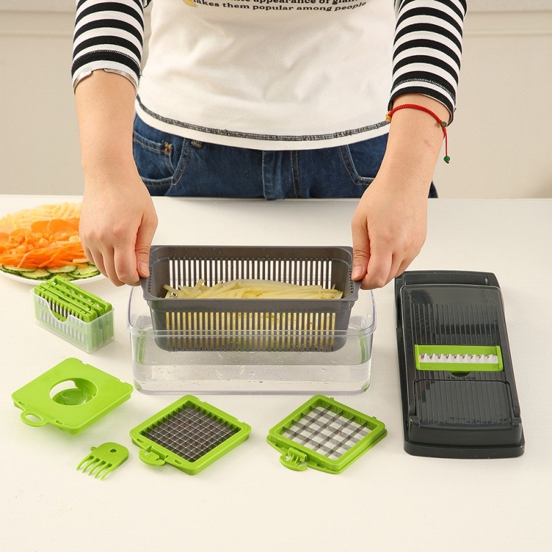 厨房工具多功能切菜器套装手动切片器切丝器擦丝器刨丝器厂家批发