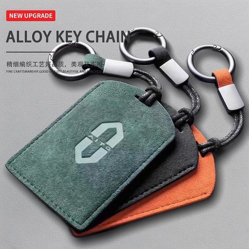 华为aito问界m9卡片钥匙套m7智能卡片NFC保护壳包m5翻毛皮卡包壳