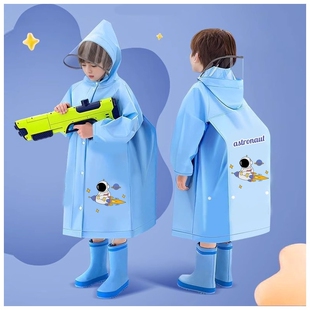 儿童雨衣上学专用女孩男孩防雨服雨披小学生便携式加厚宝宝雨衣