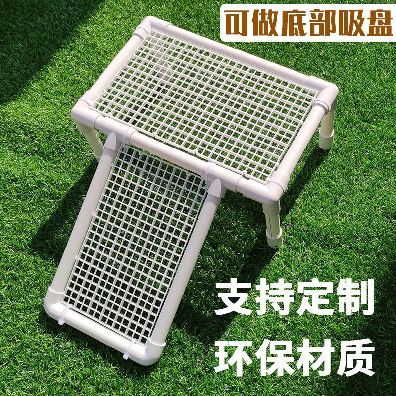可乌龟晒台爬台diy龟缸浮岛鱼缸大型高水位晒背爬坡躲避浮台爬梯