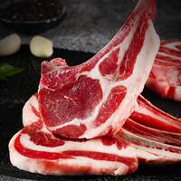 Tomahawk French Lamb Chops Grilled meat ingredients Fresh lamb commercial wholesale non-original cut frozen lamb thick-cut thumbnail 5