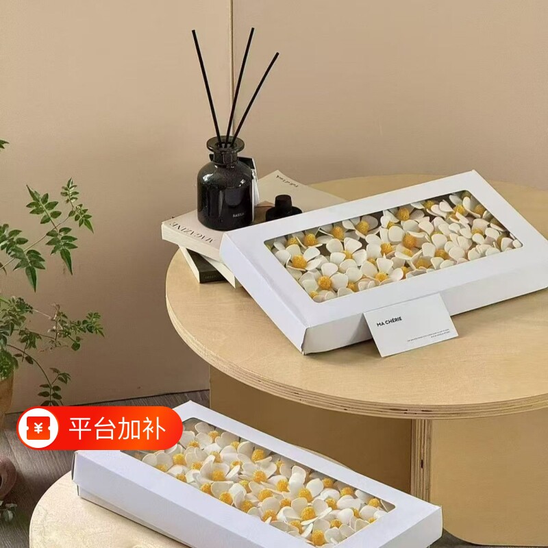 紫罗兰香皂花仿真干花五瓣花手工diy永生花束礼盒配装饰花艺材料