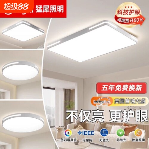 led吸顶灯2026年新款房间灯具主卧餐厅灯现代走廊过道阳台卧室灯