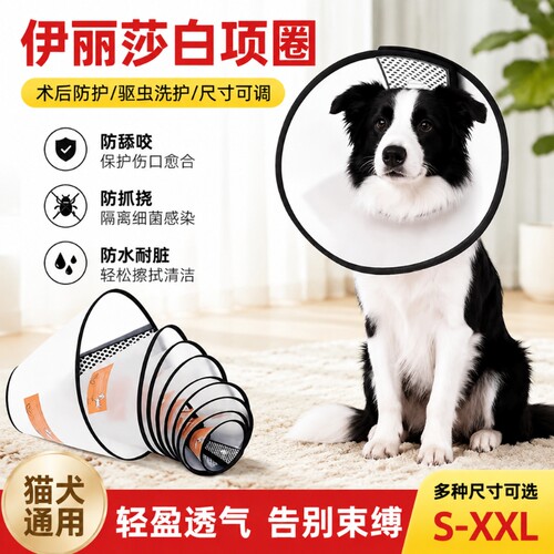 猫咪软圈狗狗羞耻手术后围脖防舔
