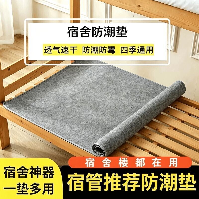 学生宿舍单人床毛毡防潮床垫防潮图片