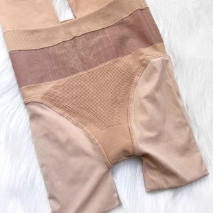 80D半透肤遮疤水光袜女美腿外穿显瘦秋冬天使高腰提臀光面打底袜