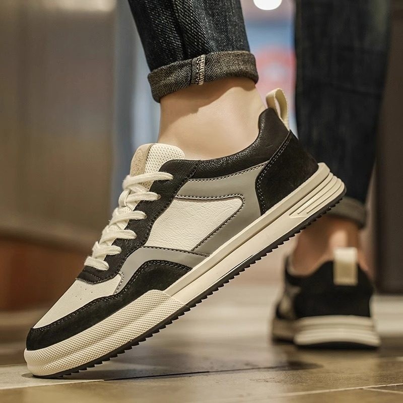 秋季男鞋鞋子休闲百搭运动防滑耐磨男款平板鞋男士板鞋高级感潮鞋,流行男鞋,时尚休闲鞋,淘宝优惠券,粉丝福利购,淘宝优惠卷
