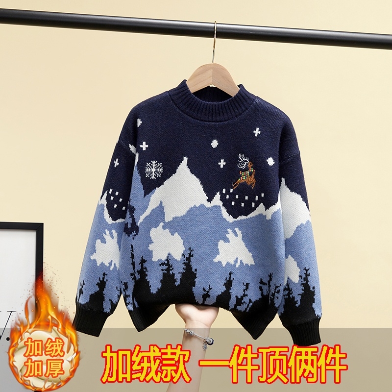 毛衣哆布哆男童上新季潮范春秋冬
