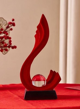 风生水起创意摆件客厅玄关电视柜酒柜装饰品新婚送礼物婚房装饰品