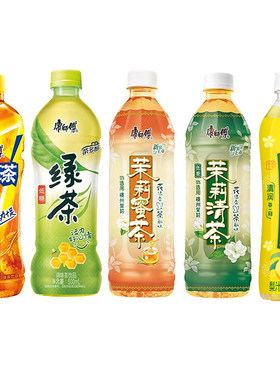 康师傅茶饮500ml*12瓶装解渴饮品多口味口感清甜