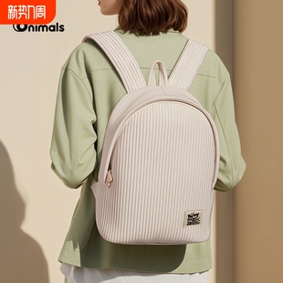 ONIMALS双肩包女大容量轻便旅行背包学生电脑书包空气pro防水可放