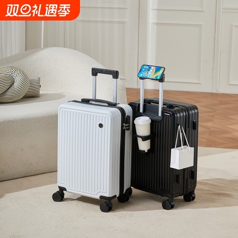 18寸行李箱小型可登机免托运拉杆箱20寸短途旅行箱子登机箱双层