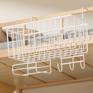 床边挂篮学生上铺必备神器置物架学生寝室床头悬挂式 日常用品挂篮