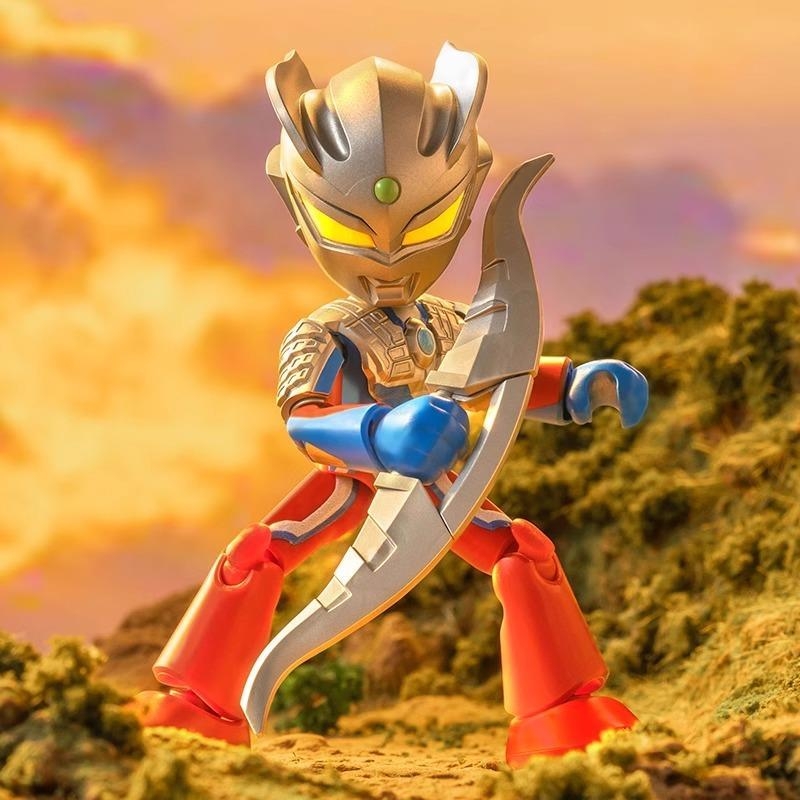 伙伴积木人神奇版弹迪迦赛罗拼装手办儿童礼兼容乐高积木人