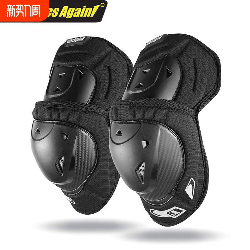 夏季摩托车护膝护肘男越野机车骑行护具四季防风防摔护腿骑士装备