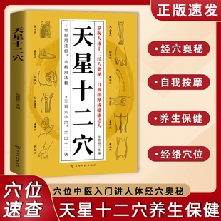 天星十二穴人体全身经络穴位图七子马丹阳金针度世心传 保证 天心十二穴位中医入门讲人体经穴奥秘修学用药养生保健书Y 正版