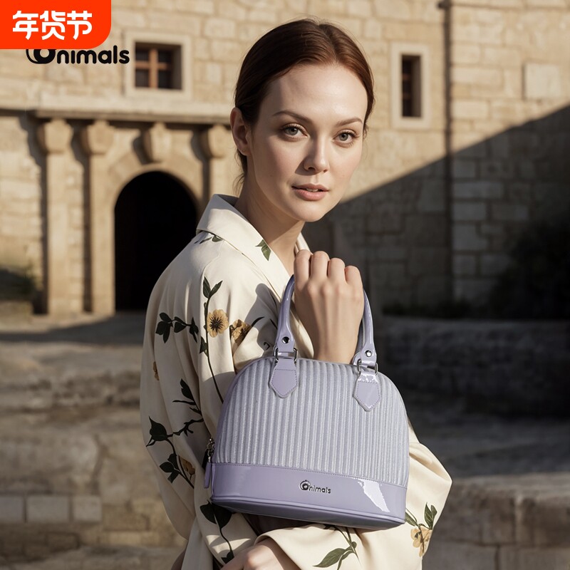 单肩斜挎新款生日礼物送妈妈包手提单肩红色结婚包手提包NK016