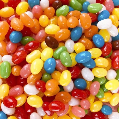 qq糖酸果豆吉利豆七彩水果软糖500g/袋喜糖糖果零食彩虹糖