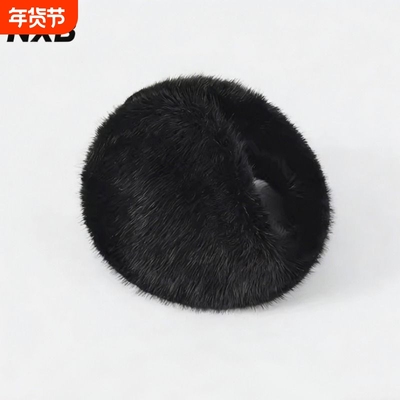 NXB毛绒耳罩男冬季加绒保暖耳套护耳朵耳包骑行防冻后戴式耳捂子
