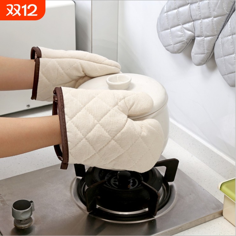 手套防烫耐热厨房用品耐高温微波炉隔热手套烘焙烤箱